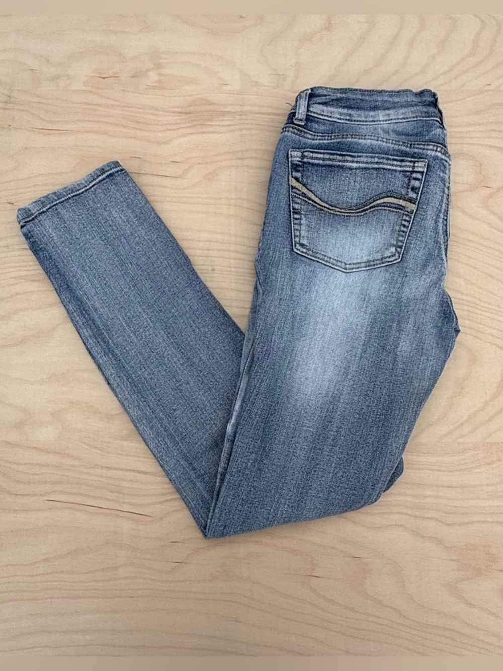 SO brand Women's Denim Jeans Skinny light Blue Juniors size 9 Regular